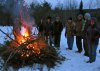 Friends Around a Fire-2